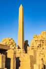 Karnak-Luxor-Egypt Obelisk of Queen Hatshepsut at the Karnak Temple Complex Art Print